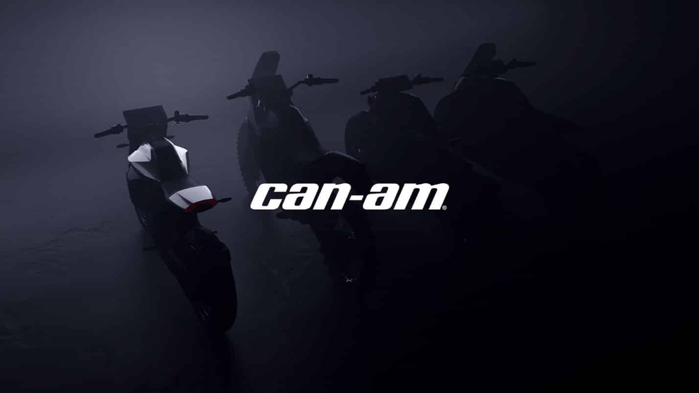 Can-Am anuncia nuevas motos de 2 ruedas eléctricas